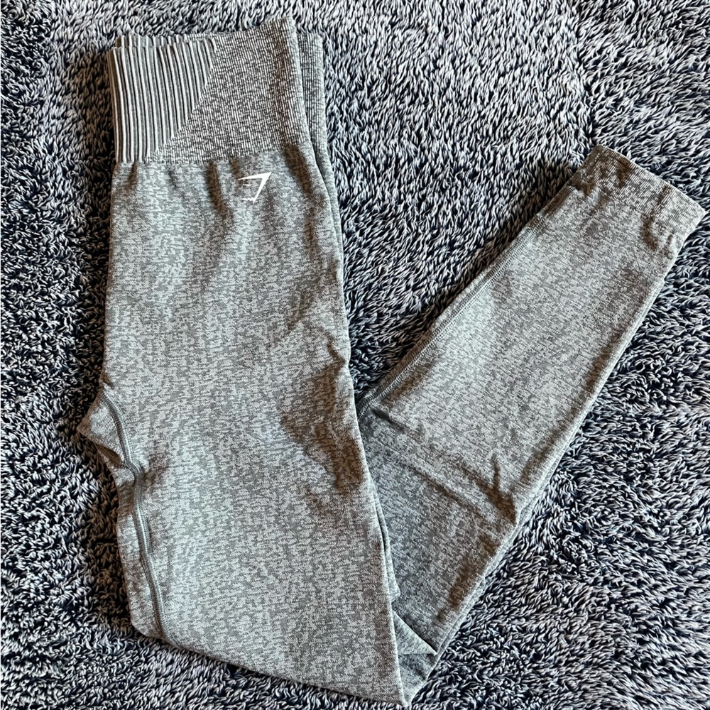 Gymshark grey leggings, size M